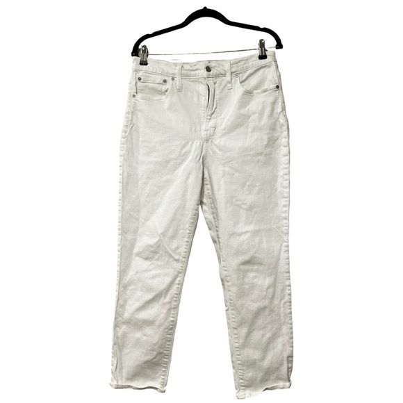 MADEWELL The Perfect Vintage Jean White Sz 30 - Picture 4 of 6